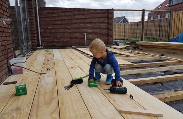 Accoya vlonderplanken voor in de tuin