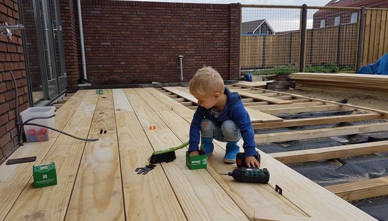 Accoya vlonderplanken voor in de tuin